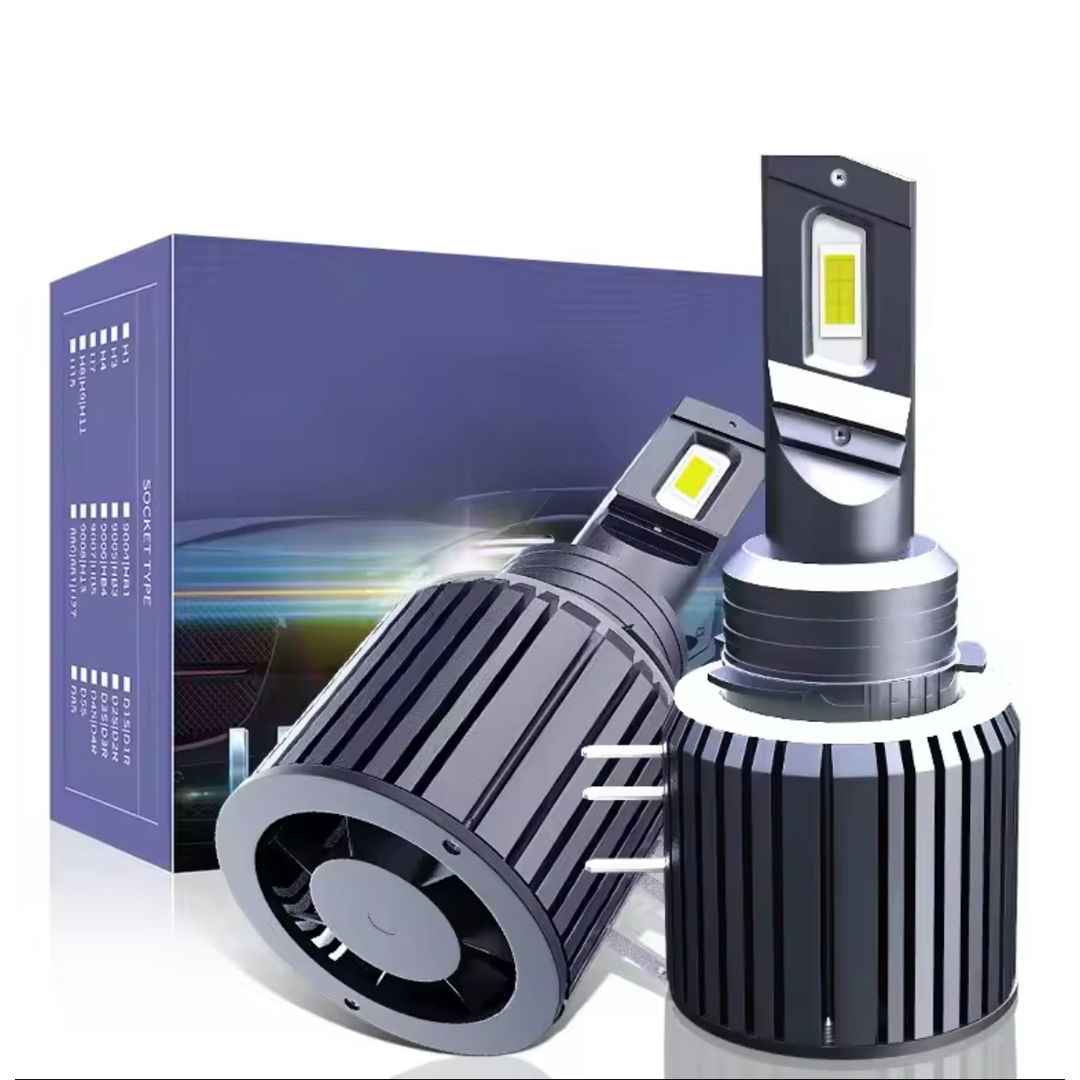 Ampolletas led H15 40.000 lúmenes 110W Canbus