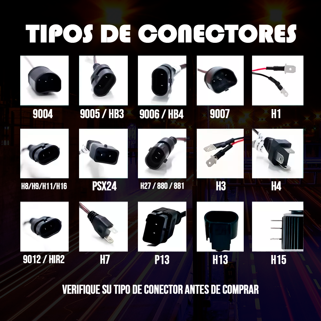 Ampolletas H4 Turbo Led Compactas Canbus 40mil Lumens 110w