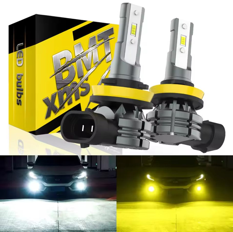 Kit neblineros led bicolor H8 - H9 - H10 - H11