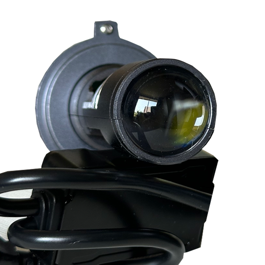 Luces led H4 con lupa 60.000 Lúmenes 100W Canbus