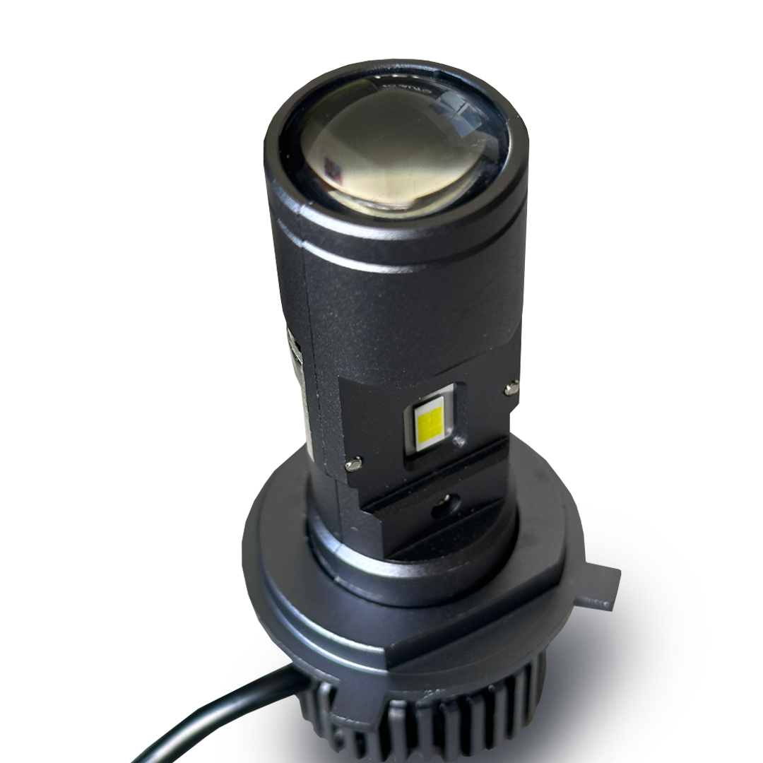 Luces led H4 con lupa 60.000 Lúmenes 100W Canbus