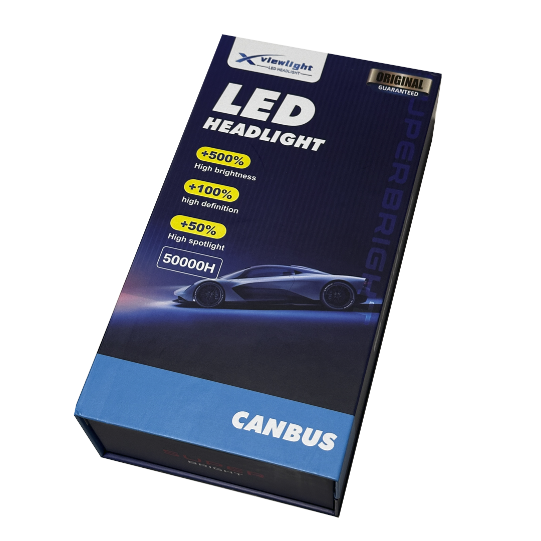 Ampolletas H4 Turboled 60.000 Lúmenes 180w Canbus