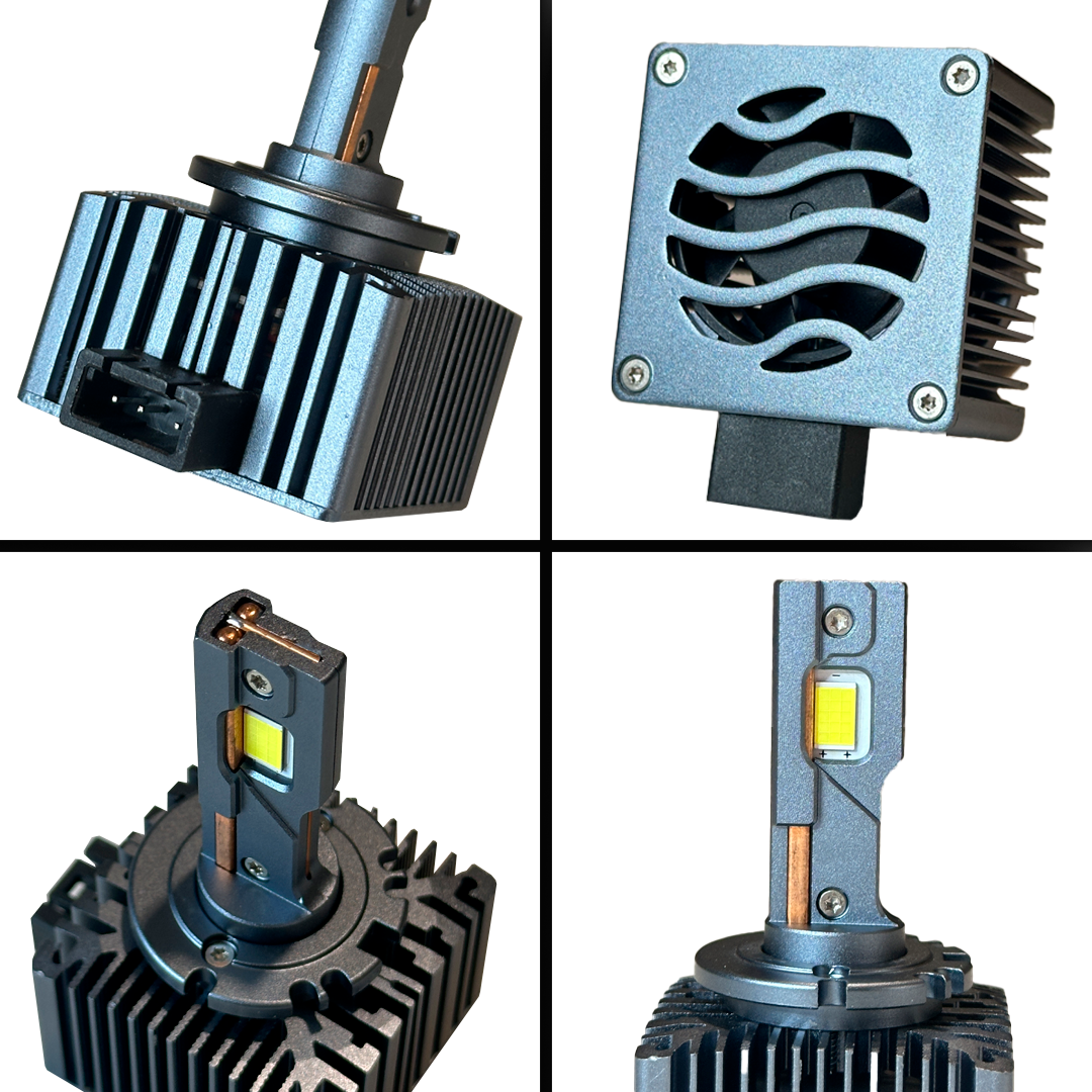 Ampolletas D1s Turbo Led Canbus 60mil Lumens 120w