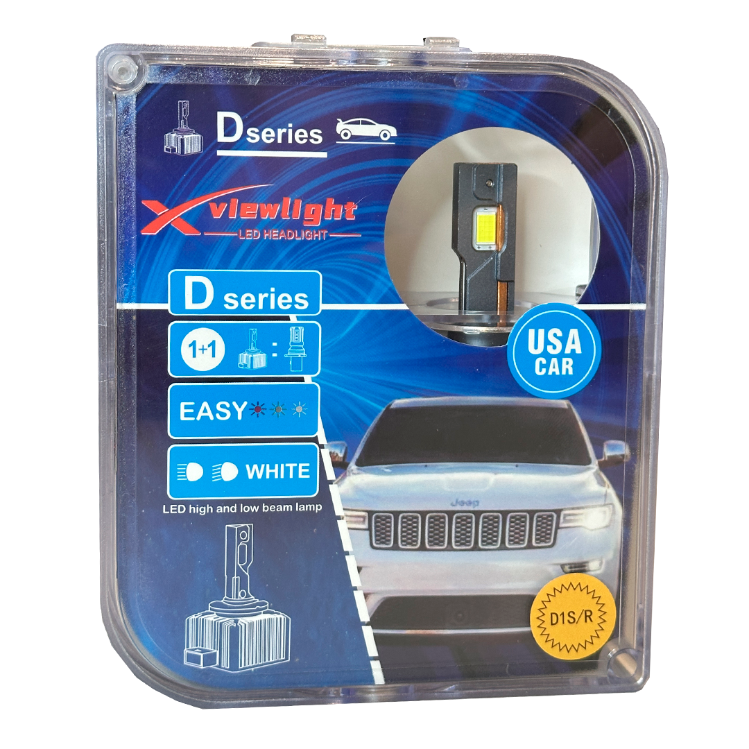 Ampolletas D1s Turbo Led Canbus 60mil Lumens 120w