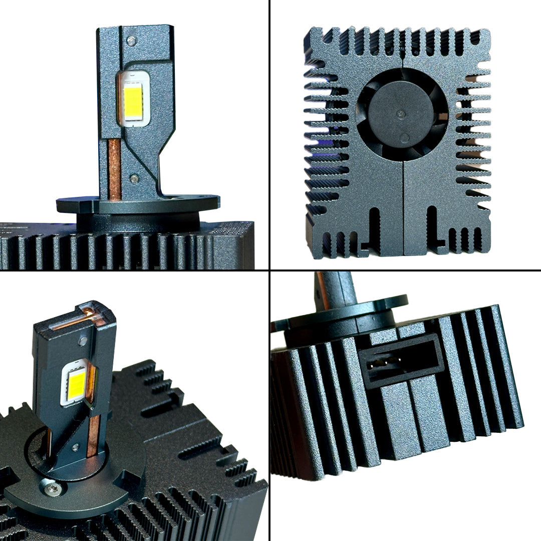Ampolletas D5s Turbo Led 50.000 Lumens 110w (pack De 2)