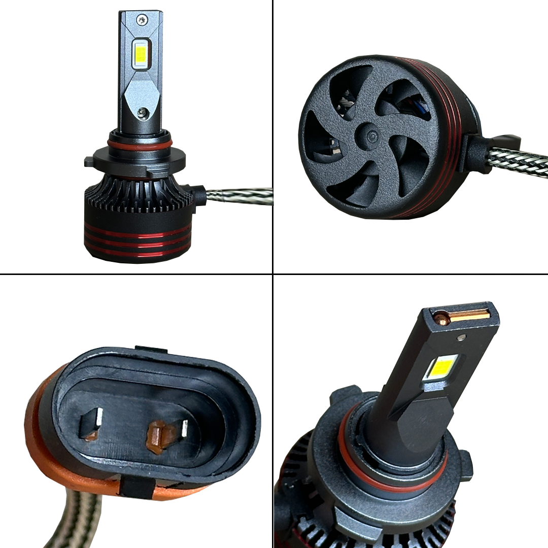 Ampolletas led 9005 hb3 120W 40mil lumens alta iluminación