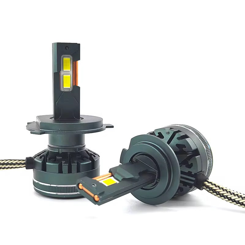 Ampolleta H4 Led Auto 60.000 Lúmenes 180w Canbus (2 unidades)