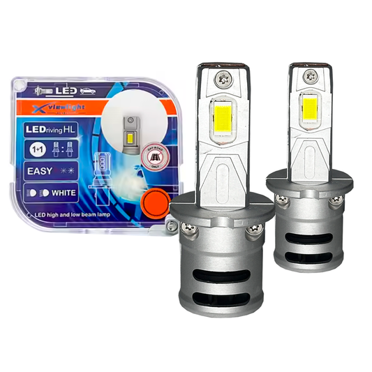 Ampolletas H1 H3 H7 H8 H9 H11 6000k 120w Turbo Led Compactas 6000k